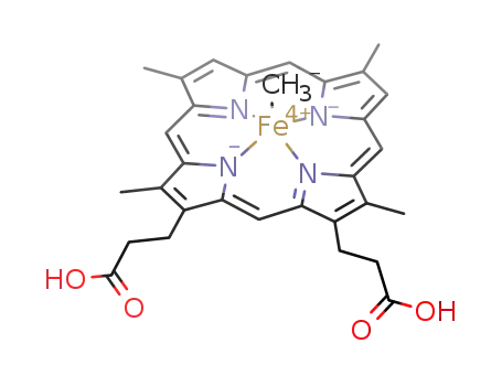 Molecular Structure of 77451-52-6 (DPFe(IV)Me DP)