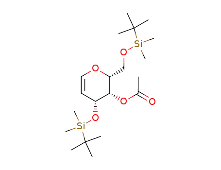 Molecular Structure of 163381-38-2 (4-O-ACETYL-3 6-DI-O-(TERT-BUTYLDIMETHYL&)