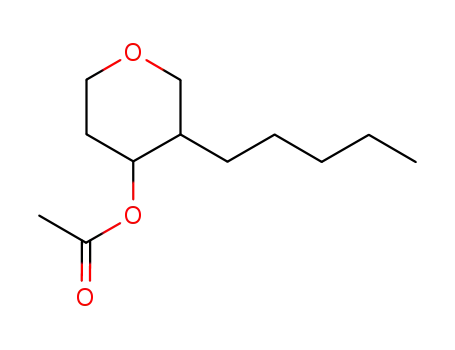 Tetrahydro-3-pentyl-2H-pyran-4-yl acetate