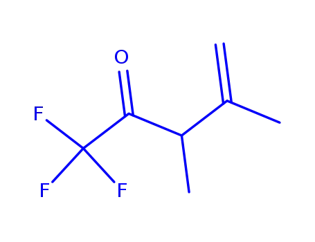 Molecular Structure of 163882-70-0 (4-Penten-2-one,  1,1,1-trifluoro-3,4-dimethyl-)