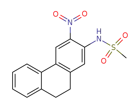 N-(9,10-Dihydro-3-nitrophenanthren-2-yl)methanesulfonamide