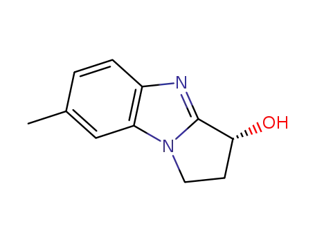 1H-Pyrrolo[1,2-a]benzimidazol-3-ol,2,3-dihydro-7-methyl-,(R)-(9CI)