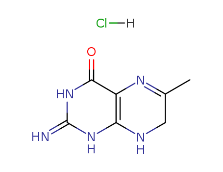 4(3H)-Pteridinone,2-amino-7,8-dihydro-6-methyl-, hydrochloride (1:1)