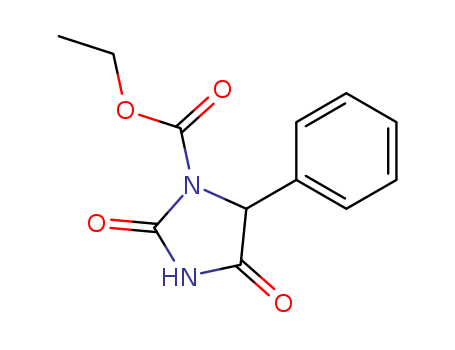1-Imidazolidinecarboxylicacid, 2,4-dioxo-5-phenyl-, ethyl ester cas  18755-71-0