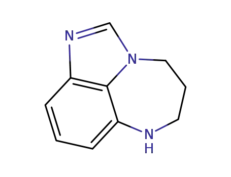 Molecular Structure of 16256-23-8 (Imidazo[1,5,4-ef][1,5]benzodiazepine, 4,5,6,7-tetrahydro- (8CI))