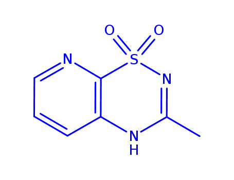 2H-PYRIDO[3,2-E]-1,2,4-THIADIAZINE,3-METHYL-,1,1-DIOXIDE