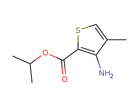 2-THIOPHENECARBOXYLIC ACID 3-AMINO-4-METHYL-,ISOPROPYL ESTER