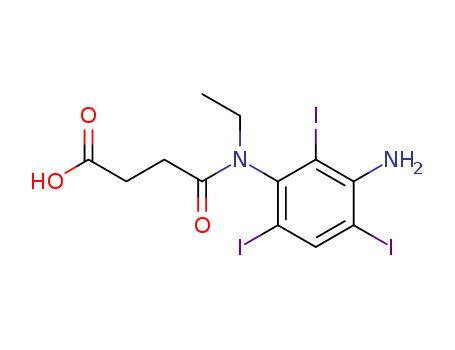 Butanoic acid,4-[(3-amino-2,4,6-triiodophenyl)ethylamino]-4-oxo-