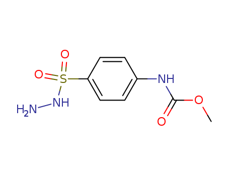 Benzenesulfonic acid,4-[(methoxycarbonyl)amino]-, hydrazide