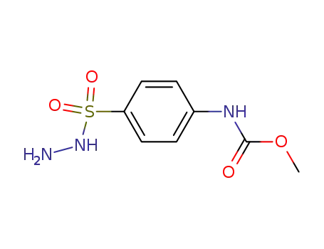 Molecular Structure of 1879-26-1 (4-Hydrazinosulphonylphenylcarbanoic acid methanol ester)