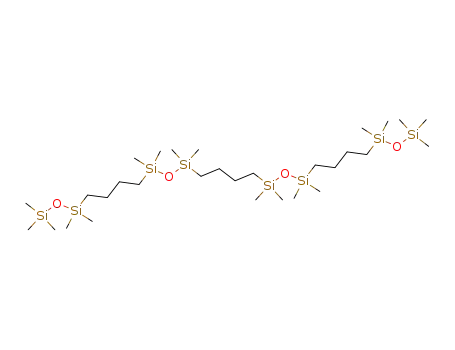 Molecular Structure of 18857-23-3 (3,10,17,24-tetraoxa-2,4,9,11,16,18,23,25-octasilahexacosane, 2,2,4,4,9,9,11,11,16,16,18,18,23,23,25,25-hexadecamethyl-)