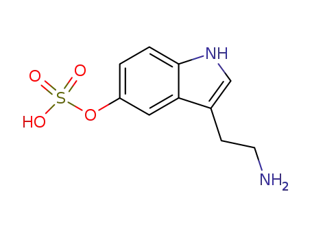 Molecular Structure of 16310-20-6 (SEROTONIN O-SULFATE)