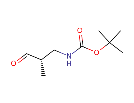 Molecular Structure of 374729-55-2 (Carbamic acid, [(2S)-2-methyl-3-oxopropyl]-, 1,1-dimethylethyl ester (9CI))