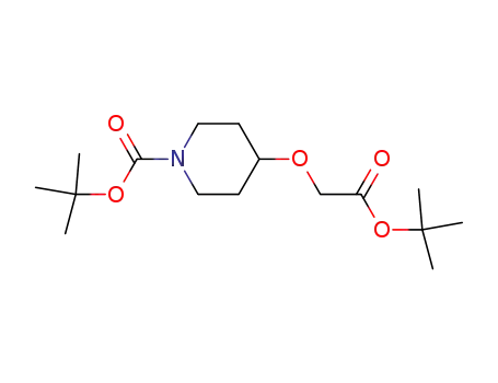 tert-butyl4-tert-butoxycarbonylmethoxypiperidine-1-carboxylate