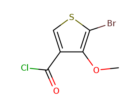 5-BROMO-4-METHOXYTHIOPHENE-3-CARBONYL CHLORIDE