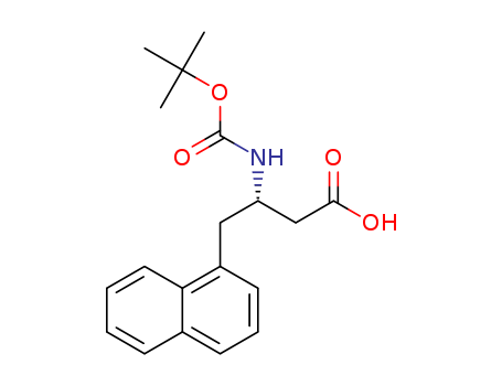 1-Naphthalenebutanoicacid, b-[[(1,1-dimethylethoxy)carbonyl]amino]-,(bS)-