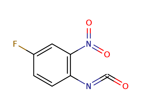 4-FLUORO-2-NITROPHENYL ISOCYANATECAS