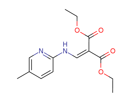 diethyl 2-[[(5-methylpyridin-2-yl)amino]methylidene]propanedioate