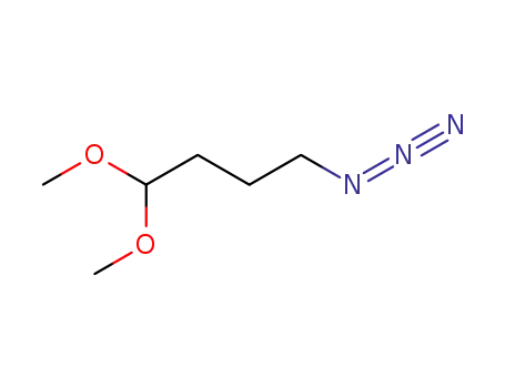 Molecular Structure of 114819-95-3 (4-azido-1,1-dimethoxybutane)