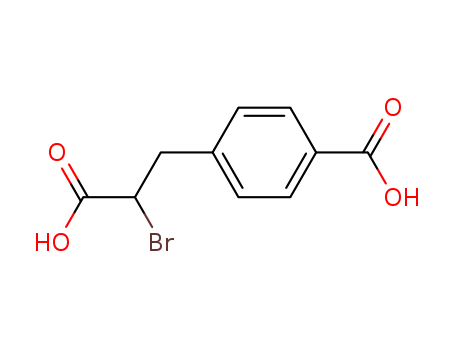Benzenepropanoic acid, a-bromo-4-carboxy- cas  18910-15-1
