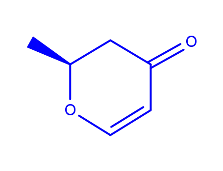 Molecular Structure of 190912-15-3 (4H-Pyran-4-one,2,3-dihydro-2-methyl-,(2S)-(9CI))