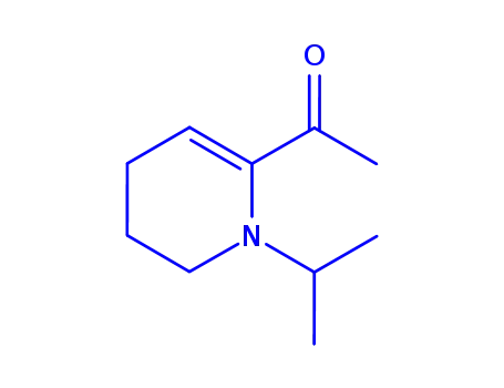 Molecular Structure of 163679-93-4 (Ethanone, 1-[1,4,5,6-tetrahydro-1-(1-methylethyl)-2-pyridinyl]- (9CI))