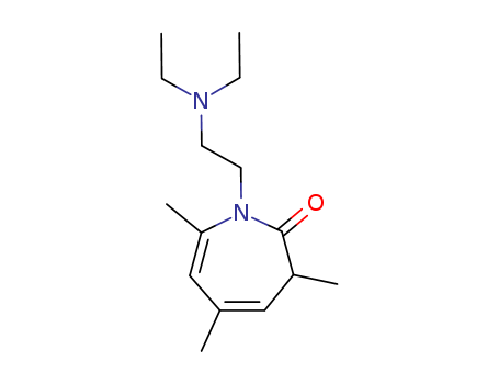 1-[2-(diethylamino)ethyl]-3,5,7-trimethyl-3H-azepin-2-one