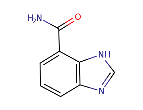 Molecular Structure of 188106-81-2 (1H-Benzimidazole-4-carboxamide(9CI))