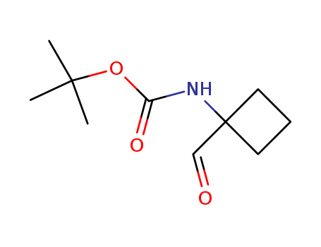 Carbamic acid, (1-formylcyclobutyl)-, 1,1-dimethylethyl ester (9CI)