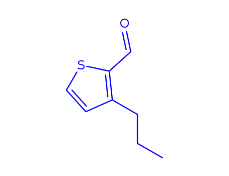 Molecular Structure of 163460-98-8 (2-Thiophenecarboxaldehyde, 3-propyl- (9CI))