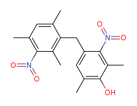 Phenol,2,6-dimethyl-3-nitro-4-[(2,4,6-trimethyl-3-nitrophenyl)methyl]- cas  1887-69-0