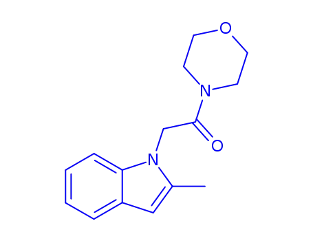 4-((2-메틸-1H-인돌-1-일)아세틸)모르폴린