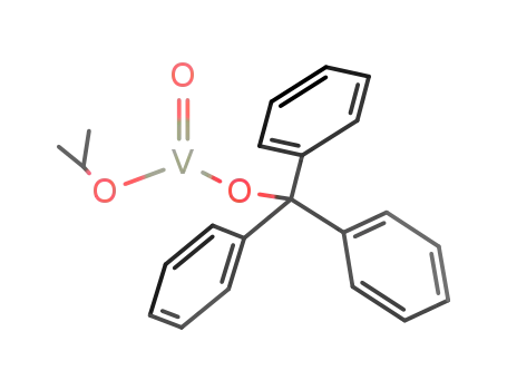 VO(OCH(CH<sub>3</sub>)2)(OC(C<sub>6</sub>H<sub>5</sub>)3)
