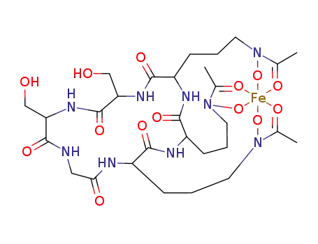 Molecular Structure of 18972-10-6 (ferrichrysin)