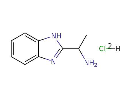 Molecular Structure of 74461-35-1 (1-(1H-BENZOIMIDAZOL-2-YL)-ETHYLAMINE)