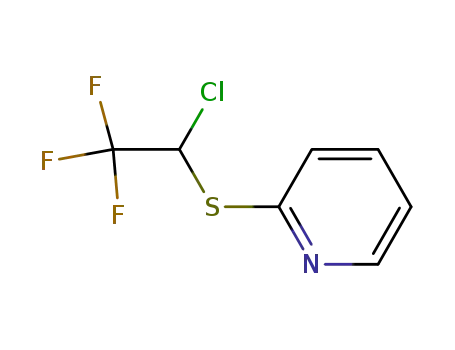 2-[(1-chloro-2,2,2-trifluoroethyl)sulfanyl]pyridine