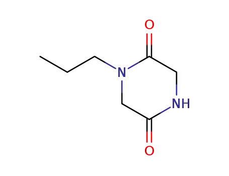 2,5-피페라진디온,1-프로필-(8CI)