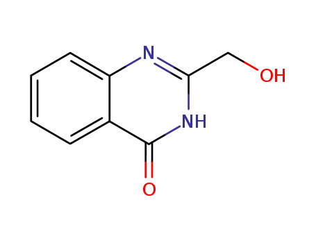 Molecular Structure of 34637-40-6 (2-(HYDROXYMETHYL)QUINAZOLIN-4(3H)-ONE)