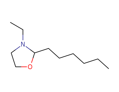 Oxazolidine,3-ethyl-2-hexyl- cas  1630-67-7