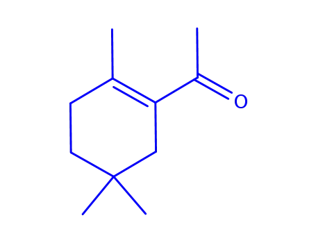 Molecular Structure of 163069-07-6 (Ethanone, 1-(2,5,5-trimethyl-1-cyclohexen-1-yl)- (9CI))