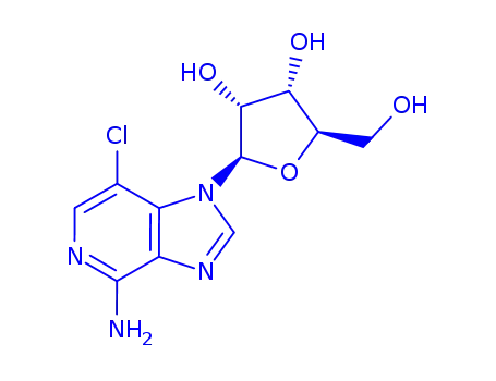 7-chloro-1-beta-D-ribofuranosyl-1H-imidazo[4,5-c]pyridin-4-amine