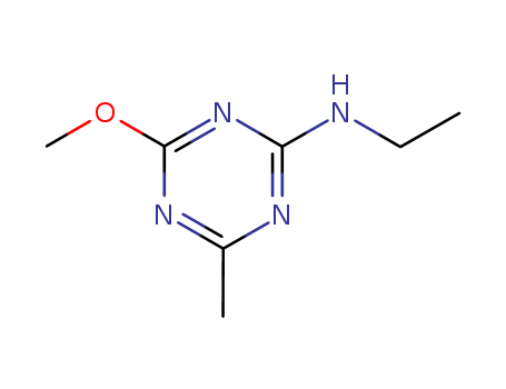 1,3,5-TRIAZIN-2-AMINE,N-ETHYL-4-METHOXY-6-METHYL-CAS