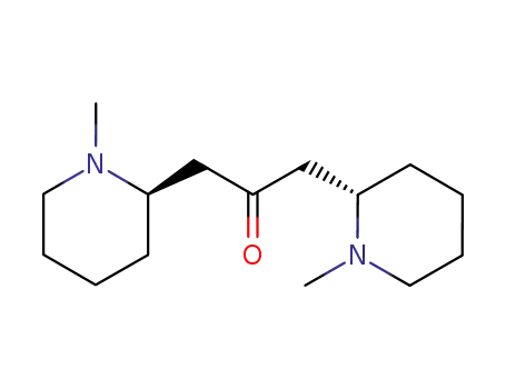 <i>meso</i>-1,3-bis-(1-methyl-[2]piperidyl)-acetone