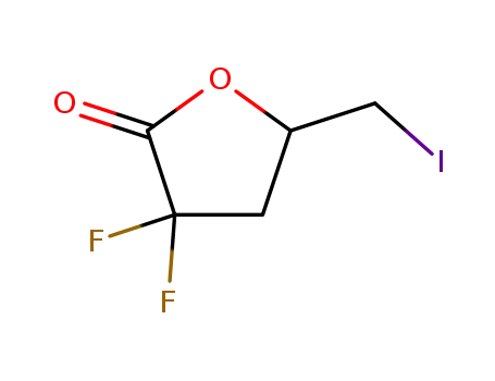 3,3-difluoro-5-(iodomethyl)dihydrofuran-2(3H)-one