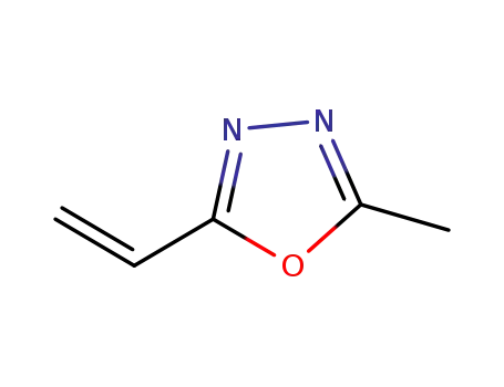 Molecular Structure of 18755-51-6 (2-METHYL-5-VINYL-1,3,4-OXADIAZOLE)