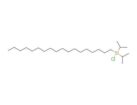 Molecular Structure of 162578-85-0 (Octadecyl Diisopropyl Chlorosilane)