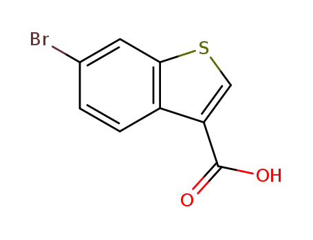 Molecular Structure of 19075-61-7 (6-BROMO-BENZO[B]THIOPHENE-3-CARBOXYLIC ACID)