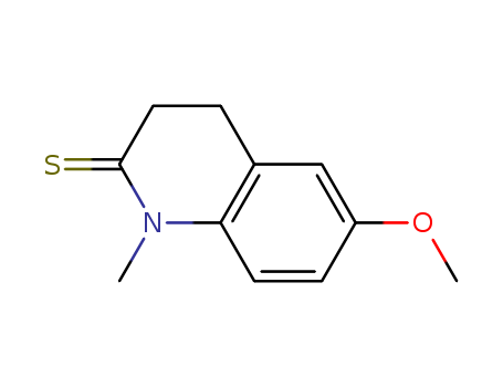 2-1H-QUINOLINETHIONE,3,4-DIHYDRO-6-METHOXY-1-METHYL-