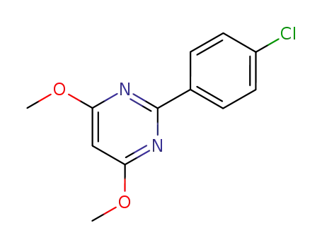 2-(4-클로로페닐)-4,6-디메톡시피리미딘