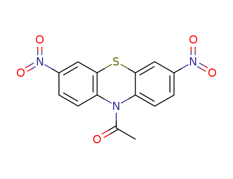 Ethanone,1-(3,7-dinitro-10H-phenothiazin-10-yl)- cas  1628-79-1